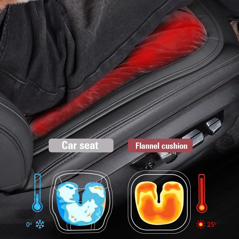Winter Plush Car Seat Cushion Keep Warm Auto Seat Cover For Volvo Xc60 Xc90 V40 V60 S60 V50 V90 S80 C40 XC40 V70 XC70 C30 C70