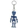 3D Printed Skeleton Keychain Pendant Joint Mobility Skeleton Stress Relief Toys Desktop Ornament Craft For Kid Halloween Gift
