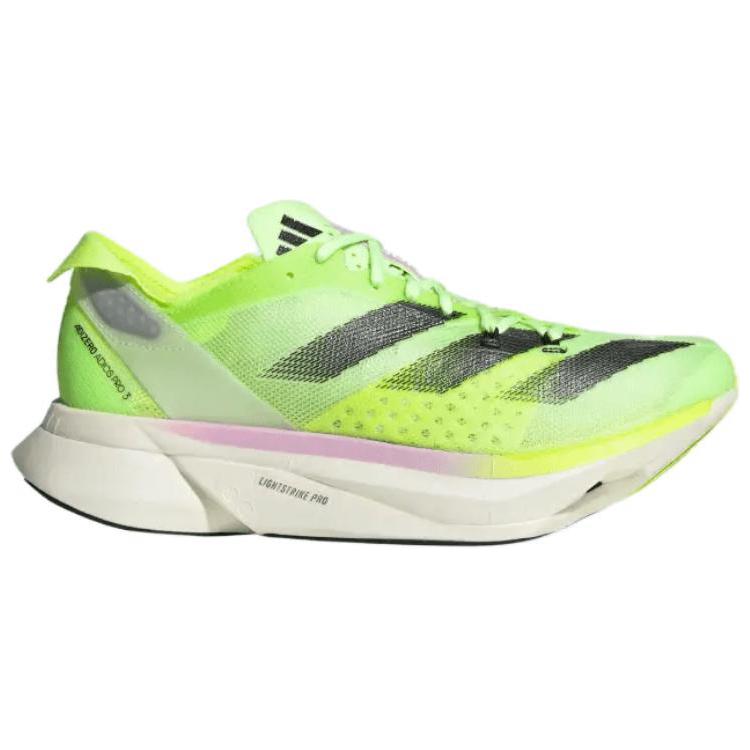 Adidas Adizero Adios Pro 3 Lucid Lemon Women Sneakers Yellow Aurora-Black Zero-Metallic IG6429