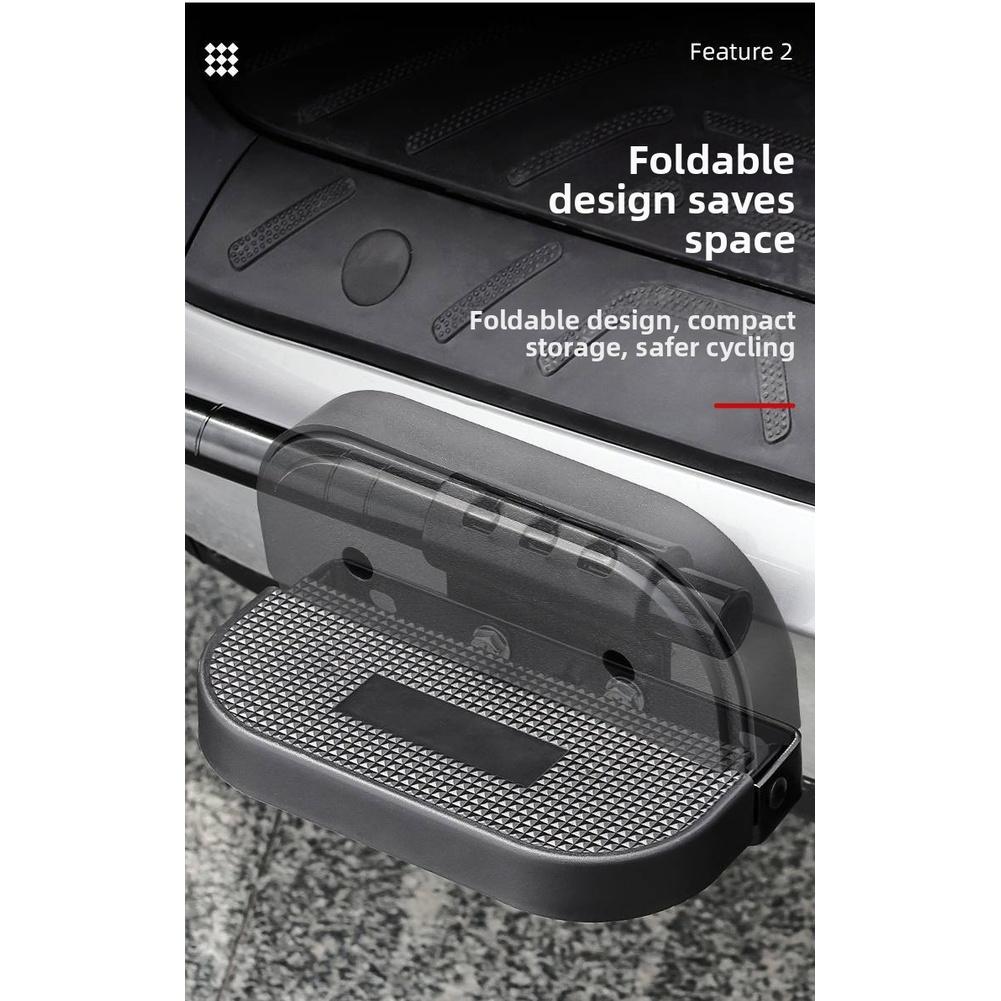 Compatible With Electric Vehicles Wide Compatibility Folding Foot Pegs As Shown In The Figure Bump Bar Fastener For Motorcycles