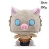 New 20cm Demon Slayer Cartoon Plush Toys Ghost Slayer Tanjirou Kamado Nezuko Kochou Figure Stuffed Plush Doll Child Gif