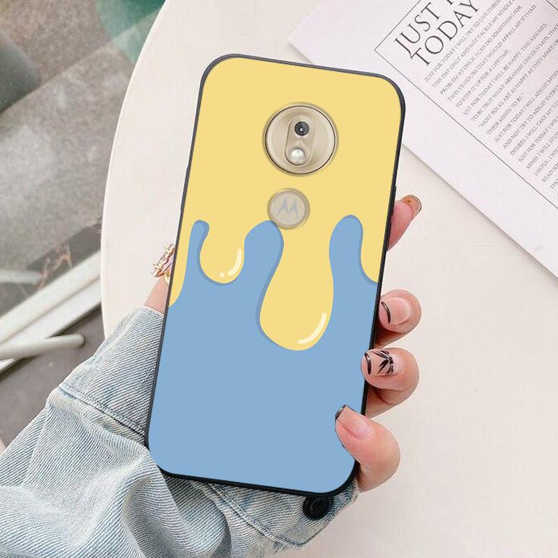 Per Custodia Moto G7 Play Morbida Cover in Silicone TPU per Telefono per Motorola Moto G7 Power Custodia Paraurti per Motorola G7Play G7power Fundas