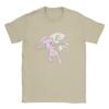 PPokemon Celestial Mew  Mewtwo Moon T Shirts Mens  Pure Cotton TShirt Round Collar  Tee Shirt Short Sleeve Clothing New