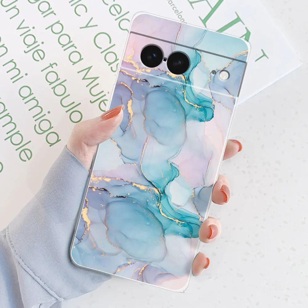 

For Google Pixel 7 Pro Case For Google Pixel 7A Cases Soft Silicone Phone Case For Google Pixel 7 Funda Back Cover Protect Coque Pixel 7A