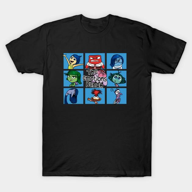 

Men Black Print T-shirt The Emotions Bunch No-Cut Transfer Paper Print Cotton Tshirt XL чёрный