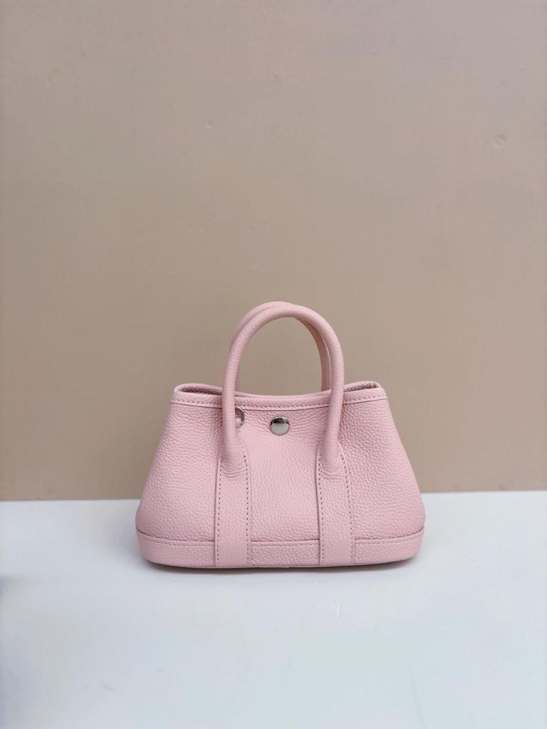 2025 Cowhide Leather Crossbody Mini Tote – Versatile Women's Spring/Summer Bag