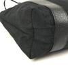 BVLGARI Logomania with pouch Bag Tote Bag Hand Bag Leather/Canvas Black