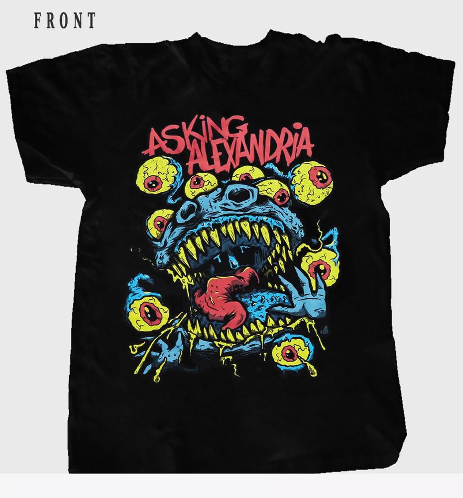 

New Collection Asking Alexandria Band Gift For Fan Full Size Unisex T-Shirt M