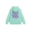Li-Ning Badfive Subseries Checkered Letter Print Long Sleeve Hoodie Women Hoodie Ice-Green AWDS646-3