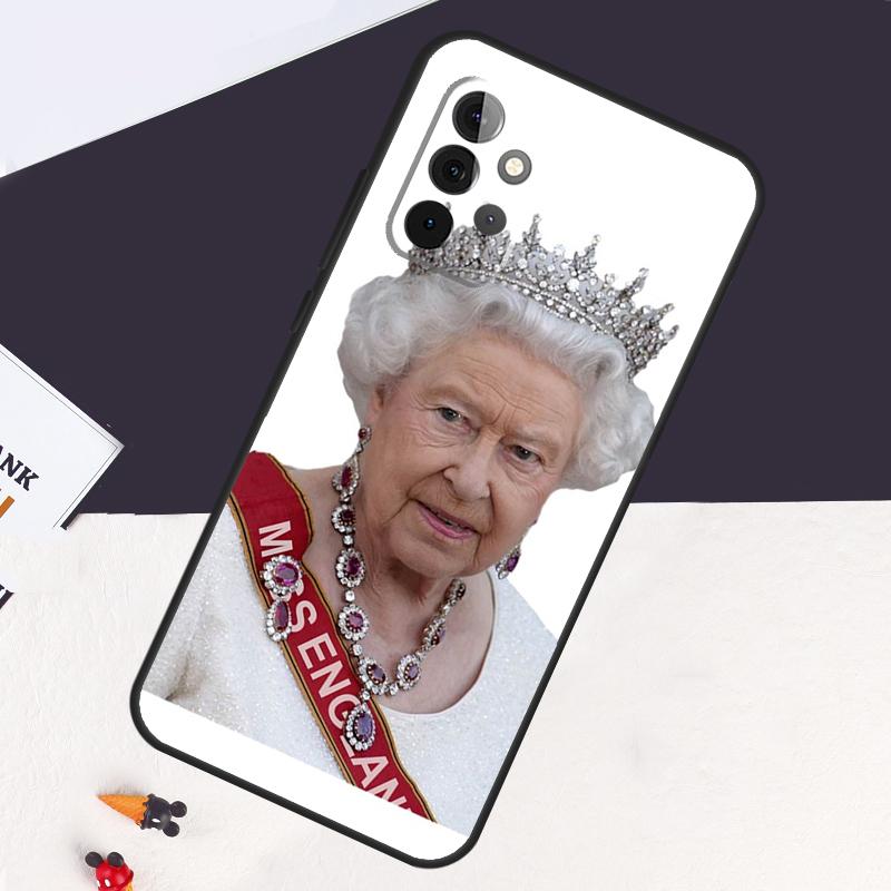 Reina Isabel II de Inglaterra Funda Para Samsung Galaxy A05 A06 A26 A16 A56 A36 A22 A32 A52 A54 A34 A14 A55 A15 A53 A33 A35