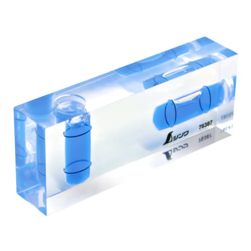Shinwa Sokutei Mini Level Revo Clear Cube 76387