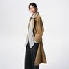 Broadcast Women's Retro Commuter Mid-Length Trench Coat