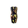 Women's Sleeveless Round Neck Print Elegant Tight Knee-length Dress