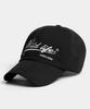 Peullaeto Peach Fabric Ball Cap Wild Life Cap Black