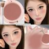 Gray Mist Rubber Powder! Single-Color Low-Saturation Gray Powder for Contouring, Expansion Color Blush for Women, Everyday Light Makeup