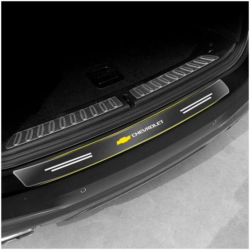 Auto Heckklappen Aufkleber Kennzeichenschutz Transparent Dekoratives Auto Zubehör Für Chevrolet Silverado Impala Malibu Camaro