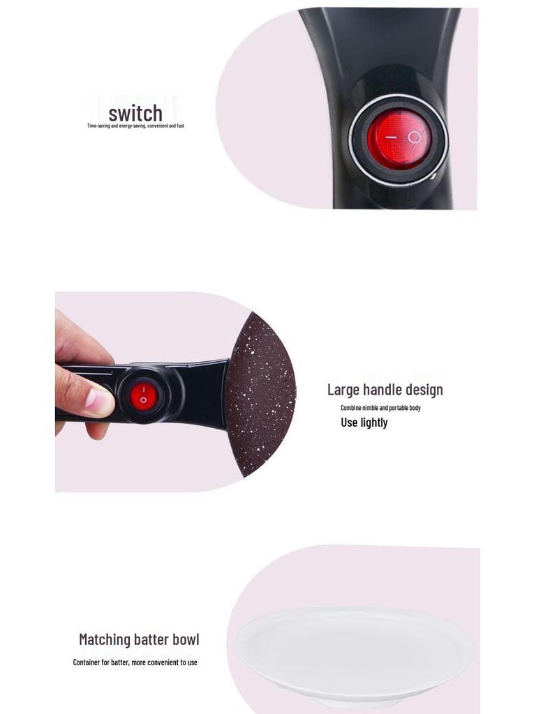 Електрична млинниця та сковорода для панкейків 110В з безкоштовною доставкою