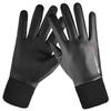 Waterproof Winter Gloves For Motorcycle 2 Finger Flip Windproof Women Men Gloves Velvet Warm Protection Pu Leather Sport Gloves
