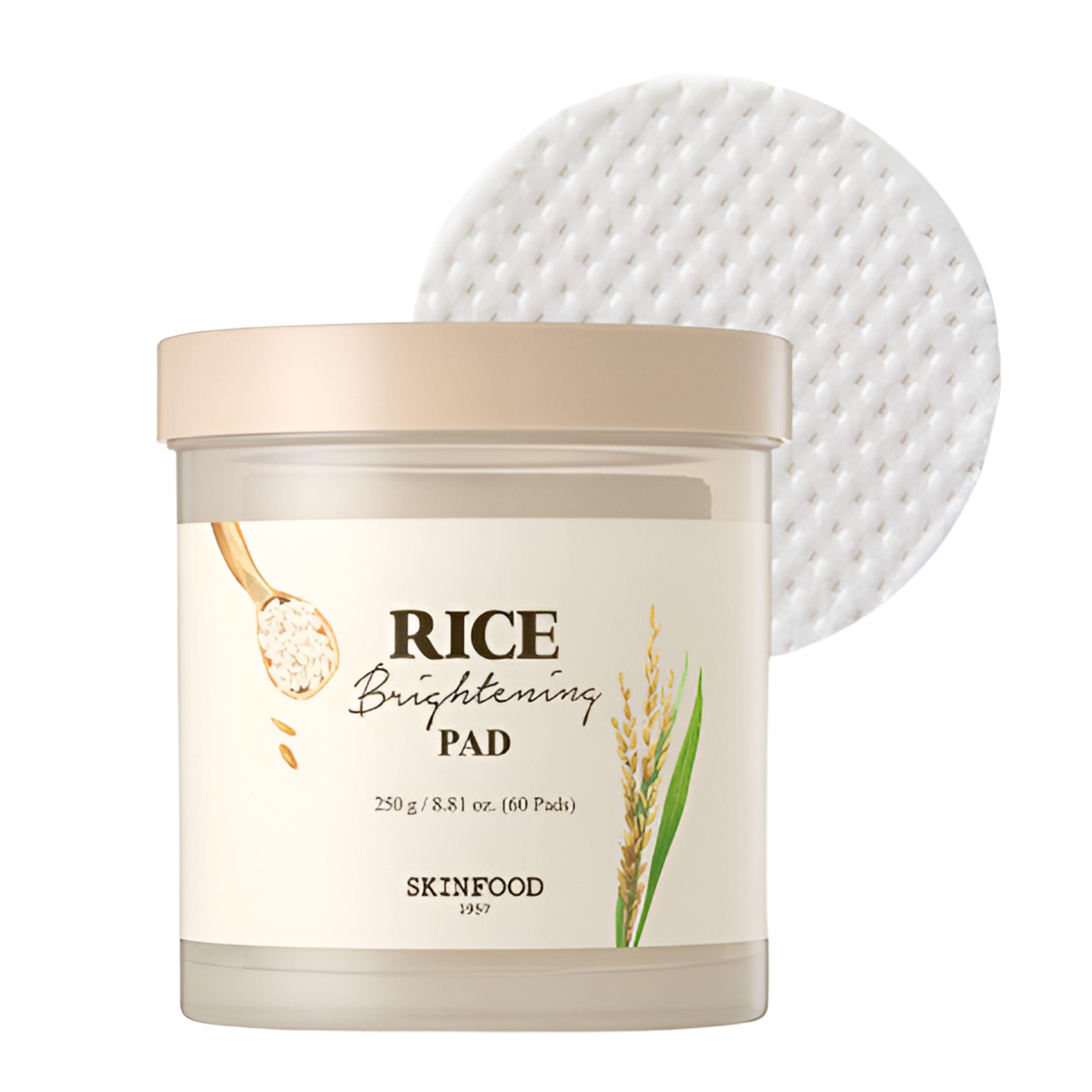 

SKINFOOD Rice Brightening Facial Pad 60 sheets