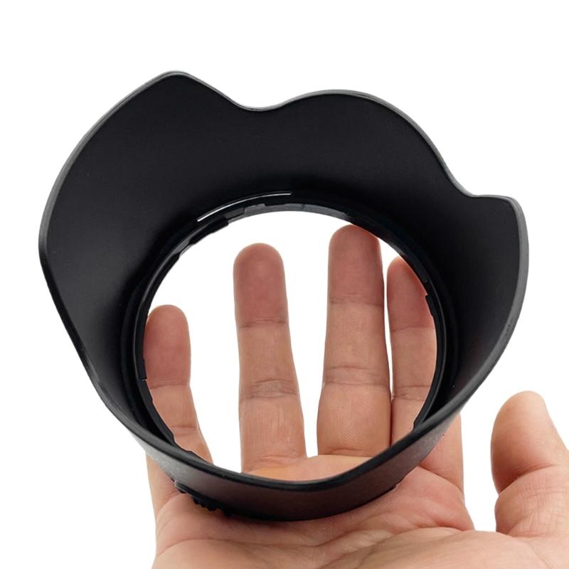 HB74 Camera Lens Hood Sunshade Replacement for 24-70mm F2.8 Lens Guard Reversible Twist-on Design