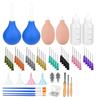 Kit d'outils de poterie 2026, Bouteille applicateur de glaçure céramique avec aiguilles de 8 tailles, Fournitures complètes pour l'art de la terre cuite
