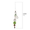 Süßer vierblättriger Kleeblatt-Handyanhänger mit Perlen für Frauen und Mädchen, süßer, exquisiter Schlüsselanhänger, modisches Handy-Lanyard-Geschenk
