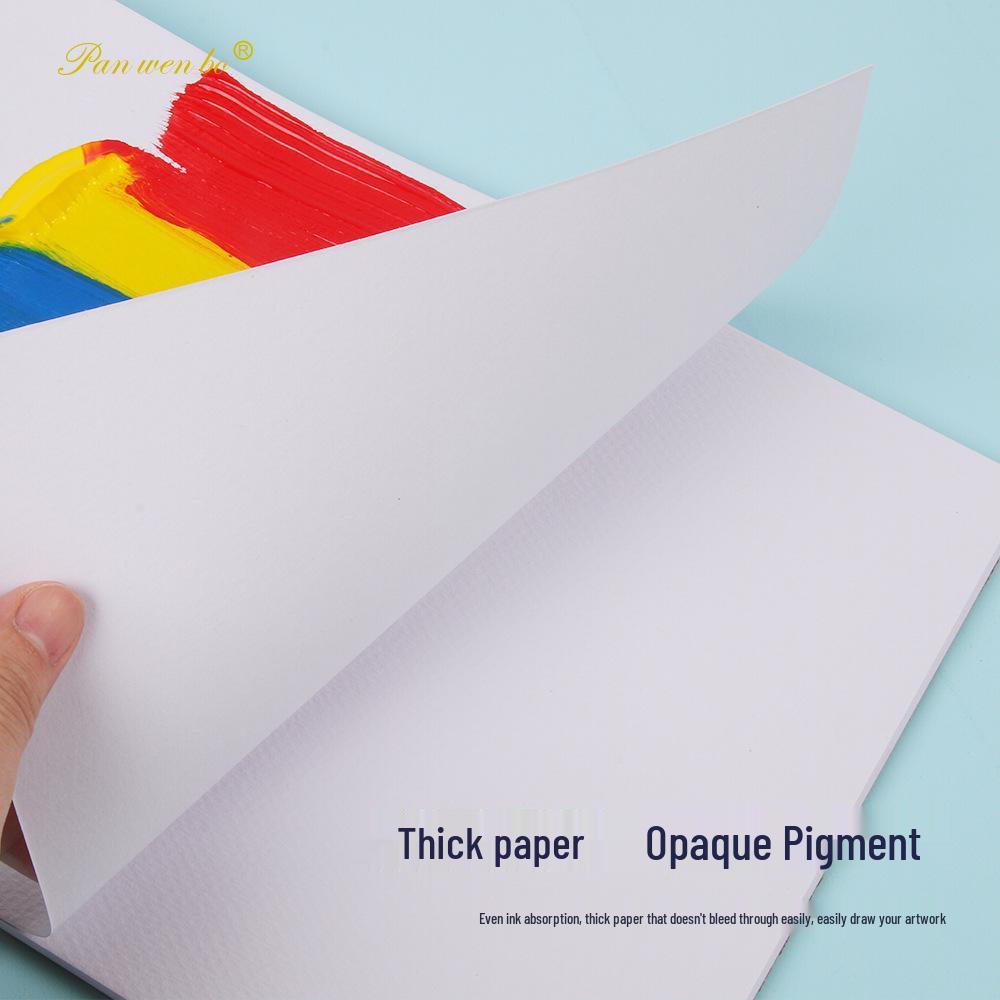 Acrylic Paper Pad for Art Students - A3/A4/A5 Sketchbook for Drawing, Watercolor, and Oil Painting