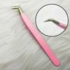 Anti-static Eyelash Extension Tweezer Stainless Steel Fiber Tip Makeup Tool  Beauty Salon