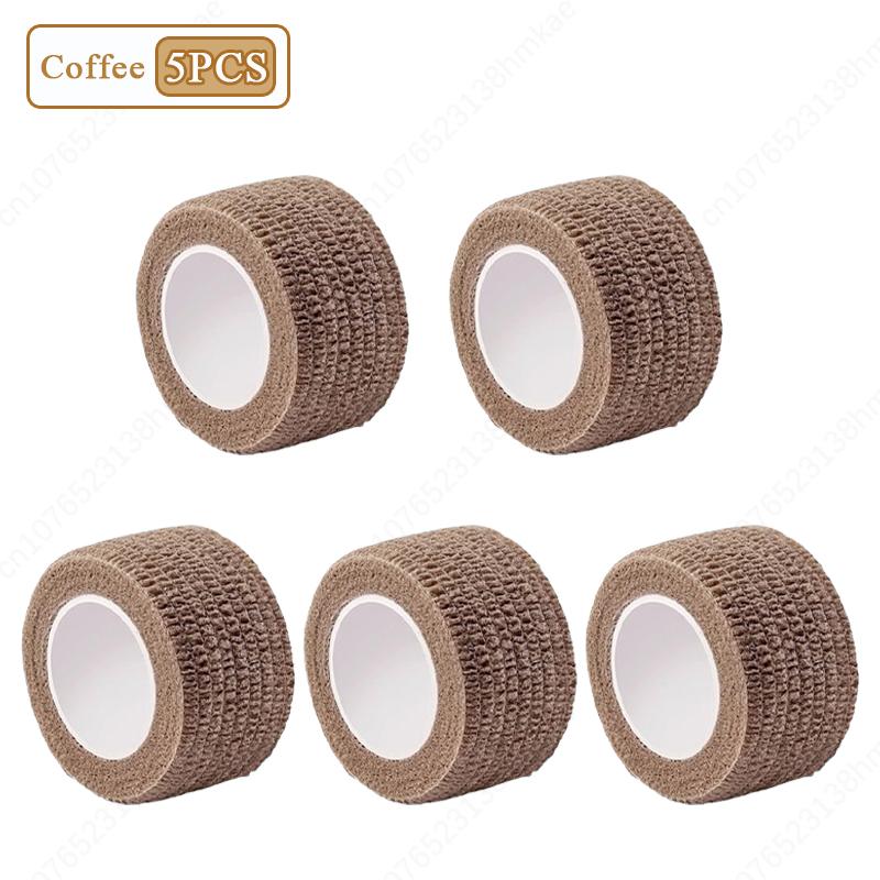1/5/10/30/50PCS Self-adhesive Bandage Flexible Stretch Sports Elastic Tape for Sprains and Swelling Finger Protection Bandage