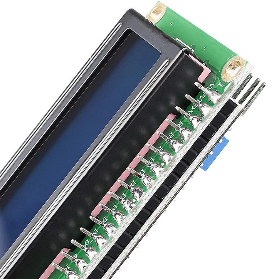 LCD1602+I2C 1602 16x2 1602A Blue/Green screen HD44780 Character LCD /w IIC/I2C Serial Interface Adapter Module For Arduino