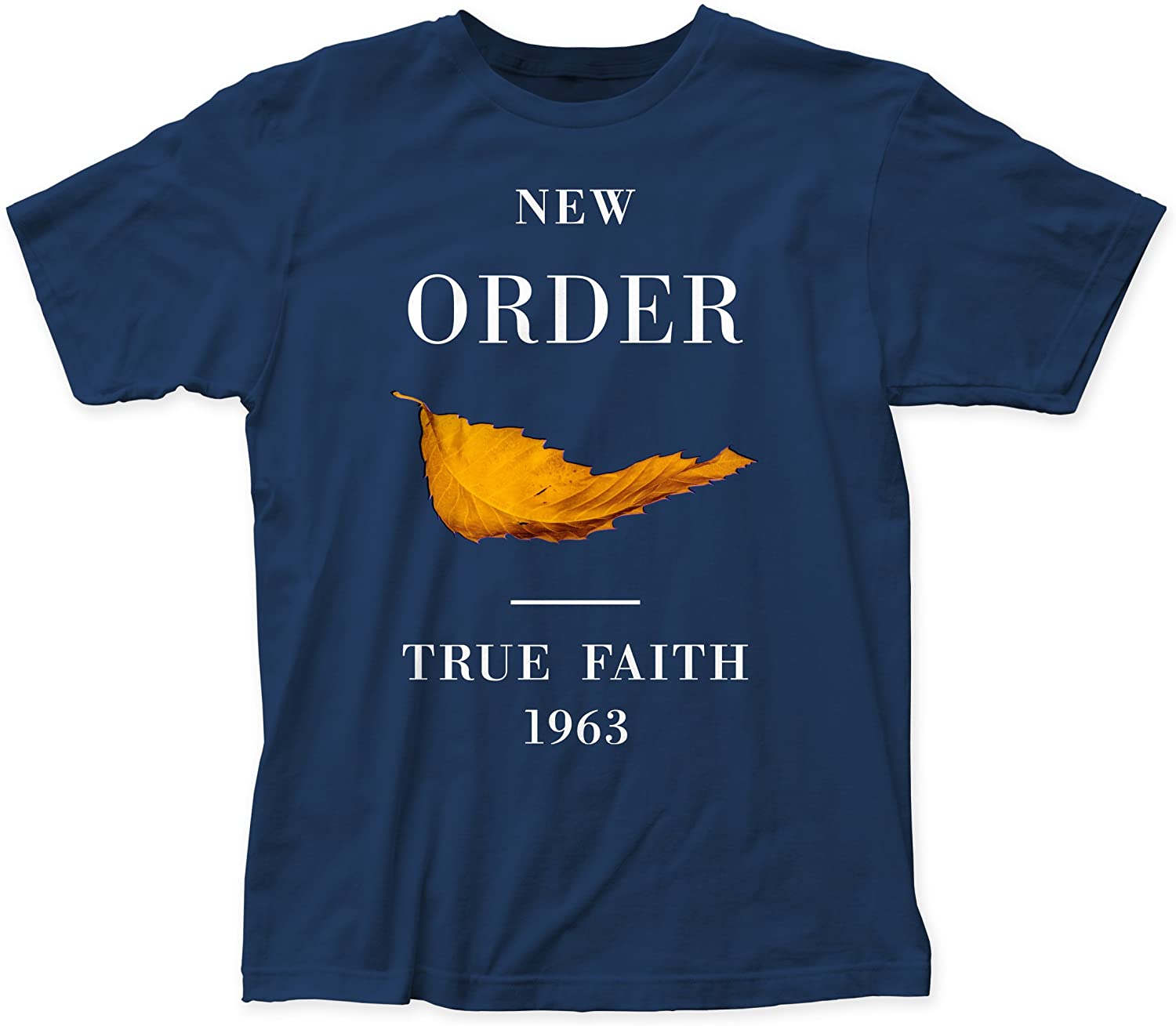 Unisex Tops Clothes Cotton New Order True Faith Fitted Tee Shirts Male Tshirt Guys Tshirt S