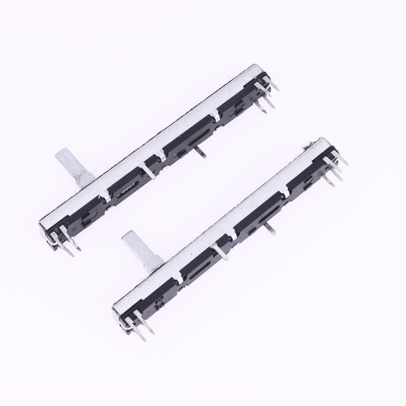 1Pcs 75Mm Straight Slide Potentiometer 8Pins A103 Double Fader A10K Soundcraft Efx8 Fader A10Kx2 A20Kx2 A50Kx2 B10Kx2 A103 A203