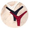 Přeshraniční Sexy Nízkopáskové Tanga s Y-Zády - Evropské a Americké Trojúhelníkové Kalhotky, Bezešvé Svodné Horké Dámské Spodní Prádlo