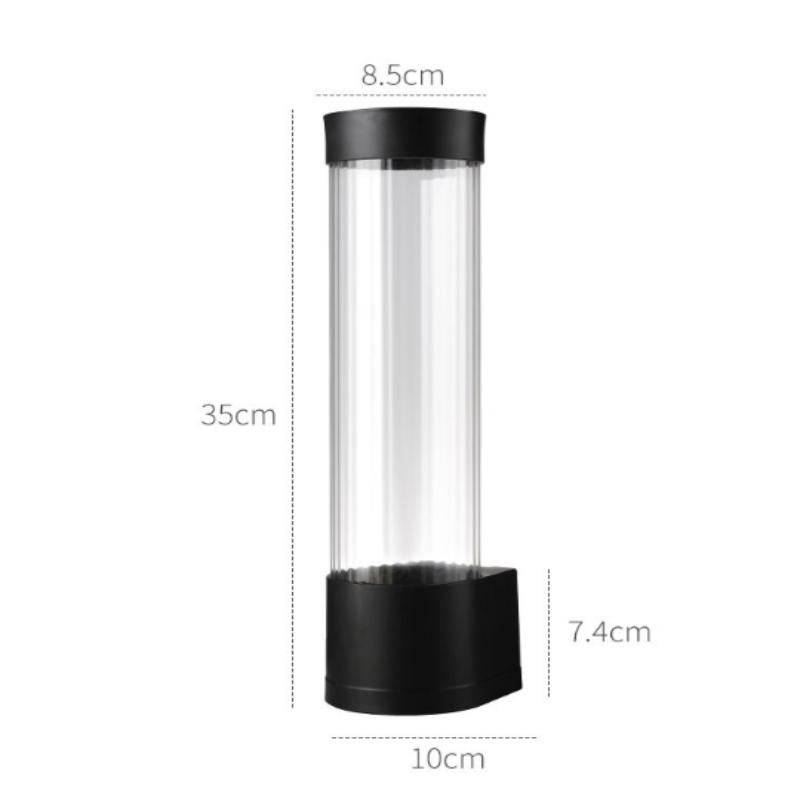 New Disposable Cup Extractor Wall Mounting Disposable Paper Cup Dispenser Plastic Cup Holder Dispenser Automatically Drops Cup