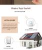 Battery-Free Smart Wireless Doorbell - Self-Powered, Digital, Electronic with EU/US Specs