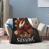 Hollow Knight Silksong Druckdecke für Männer Frauen Gemütlich Weich Überwurfdecken für Sofa 50x60 Zoll Mehrere Größen