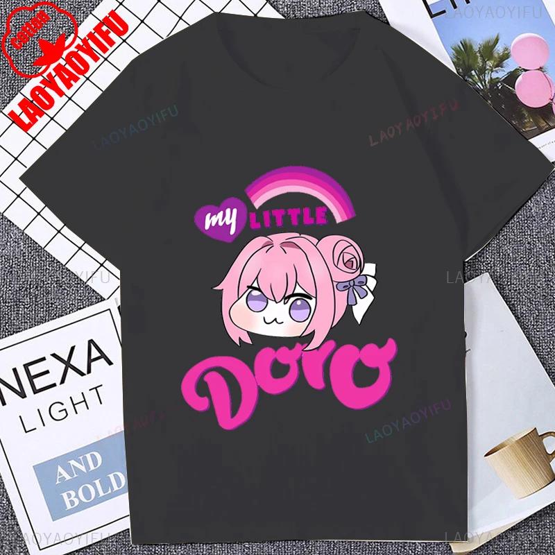 

Funny Doro Meme Cosplay T-shirt Nikke Anime Cartoon Game Graphic Csaual Fashion Short Sleeve Tshirt Harajuku Otaku Tees S