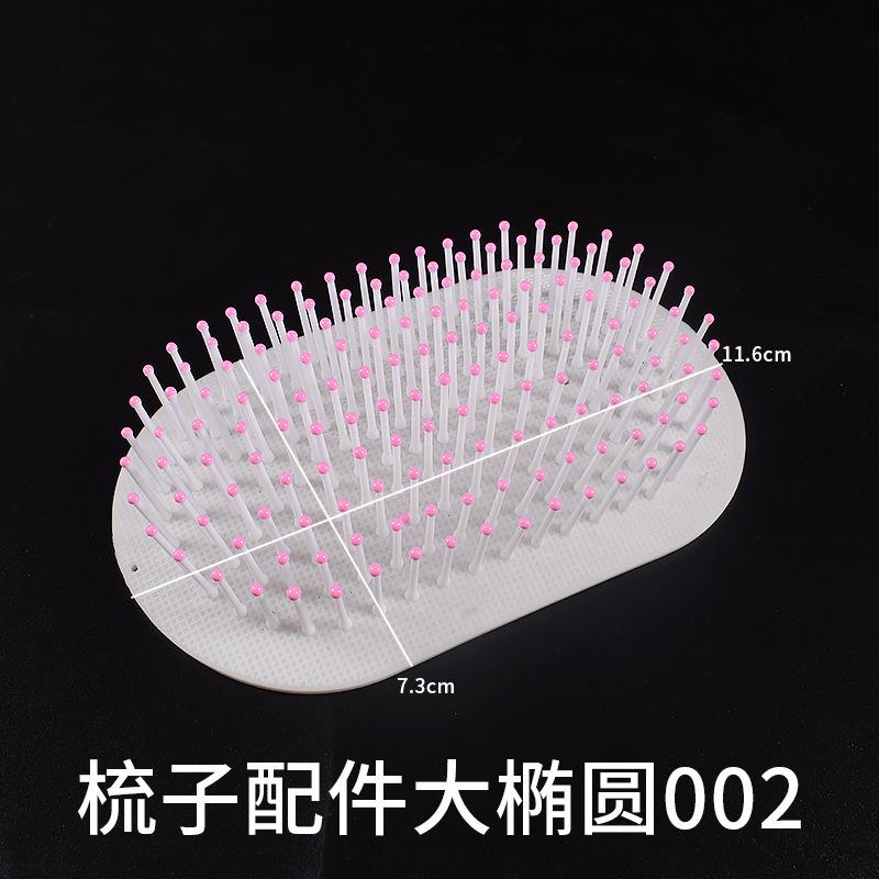 Comb Airbag Silicone Hairbrush Molds Comb Casting Resin Brush Epoxy DIY Mold Flexible Resin Mirror Plastic