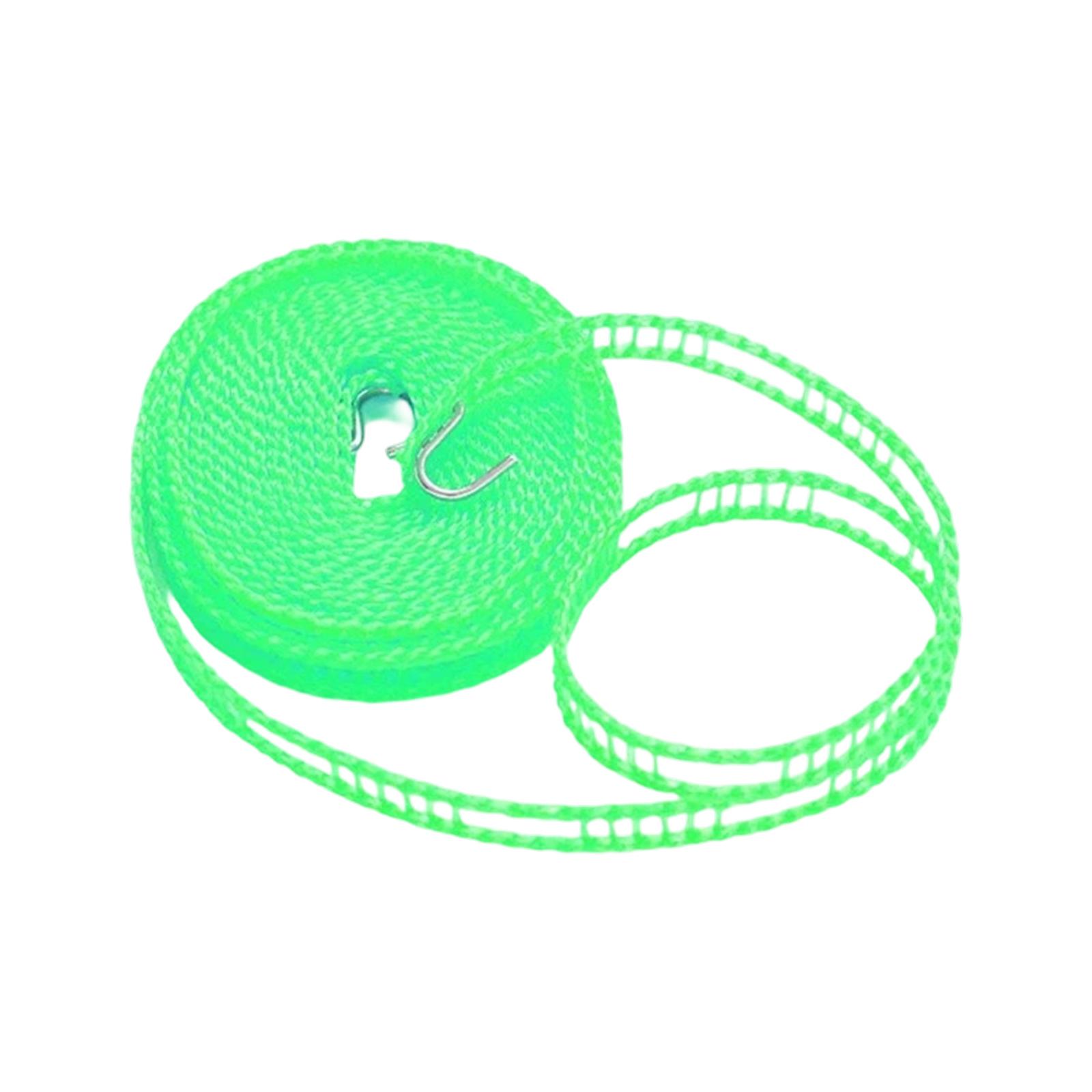 Thickened Indoor/outdoor Clothesline, Quilt Drying Tool, Drill-free Clothes Rope, Windproof Drying Rope One Size