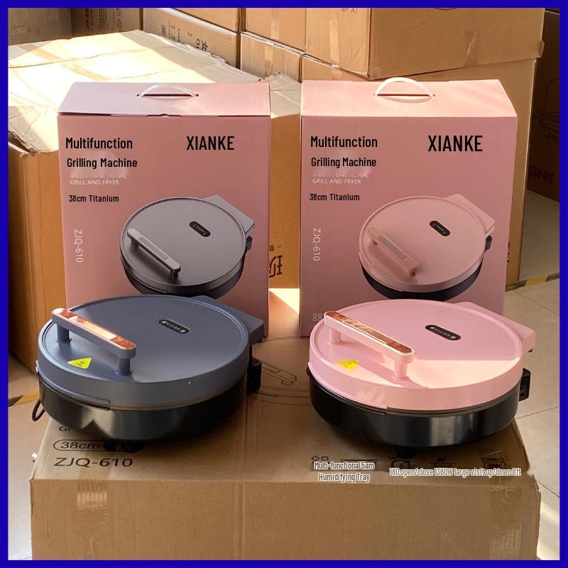 Sanxing Multi-Functional Electric Griddle & Pancake Maker with Double-Sided Heating