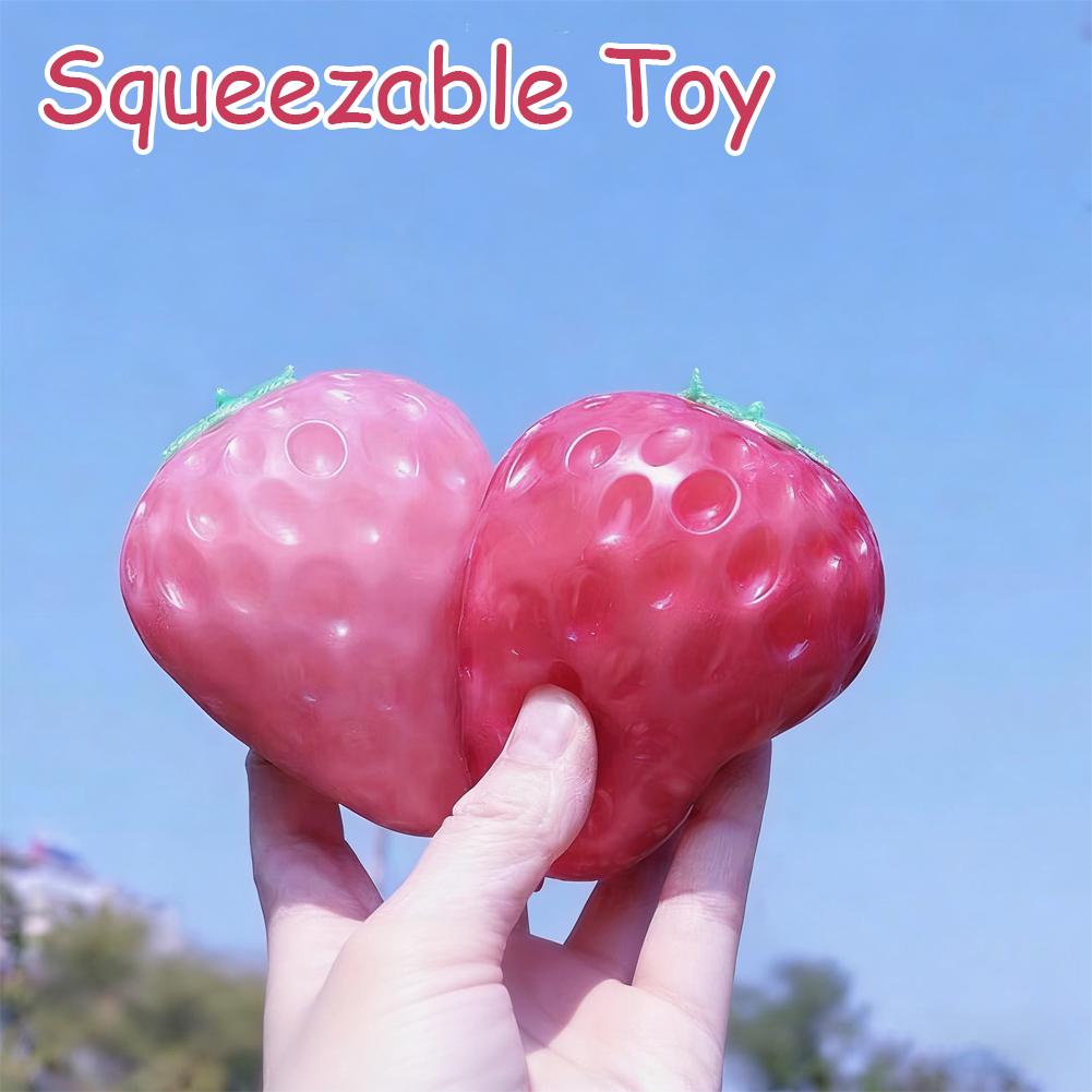 Fruit Stress Relief Toys Cute And Fun For Birthday, Summer, Office, Stuffer Gift Mango Squishy Toy Relieve Stress Squeeze Toys