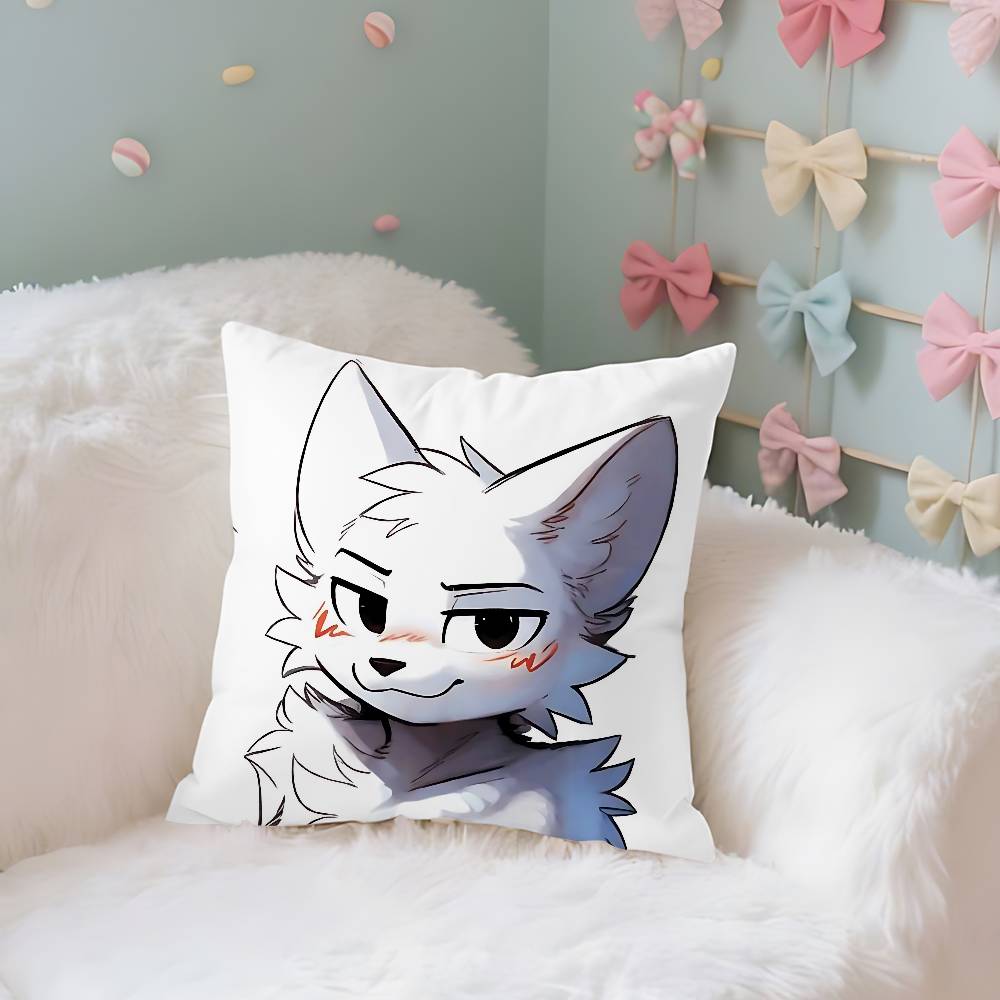 Kawaii BBoykisserS Throw Pillow Covers Pattern Cushion Cover Suitable For Sofa Bedroom Car Pillow Cover