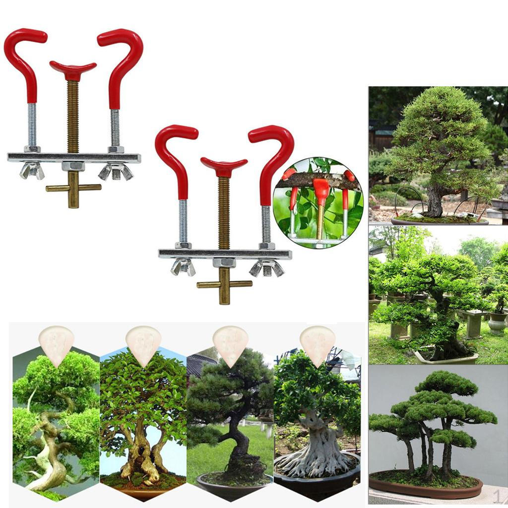 2 Tree Bonsai Tools Branch Trunk Moderator Bending Pruning Kit