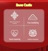 Drill Brand Z015 New Year Waking Lion Building Blocks Music Box - Creative Spring Festival Gift