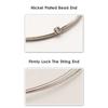 6 PCS Electric Guitar Strings (E B G D A E) Steel Wire Strings Set Guitar Replacement Parts