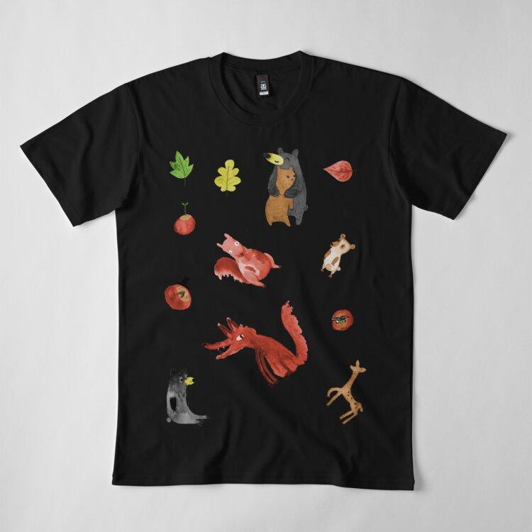 Buy Men Premium Cotton Harajuku T-Shirt 