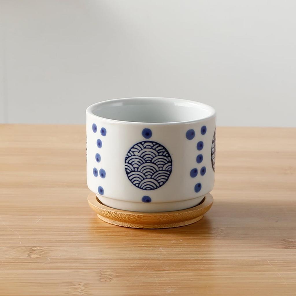 Sukulentní Květináče Wafeng Styl Keramický Kreativní Květináč Moderní Stolní Bonsai