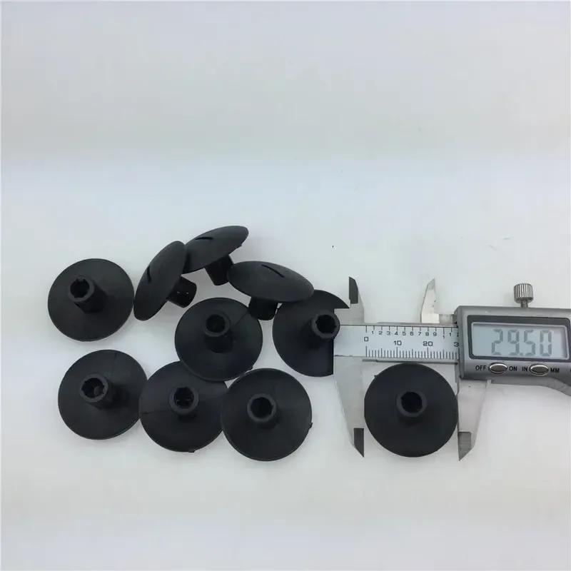 15pcs for Car Carpet Buckle Screw Base Fixing Plastic Leaf Buckle Plastic Screws