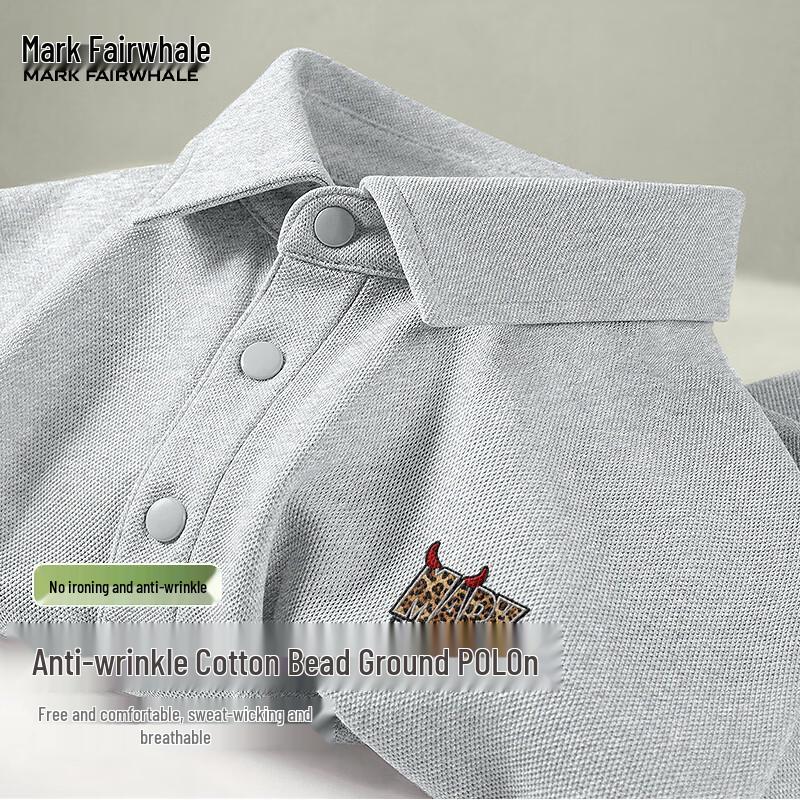 MARK FAIRWHALE Men s Short Sleeve Polo Shirt M