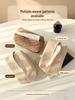 Muji-Style Japanese Cotton Linen Tissue Box with Creative Concave Design